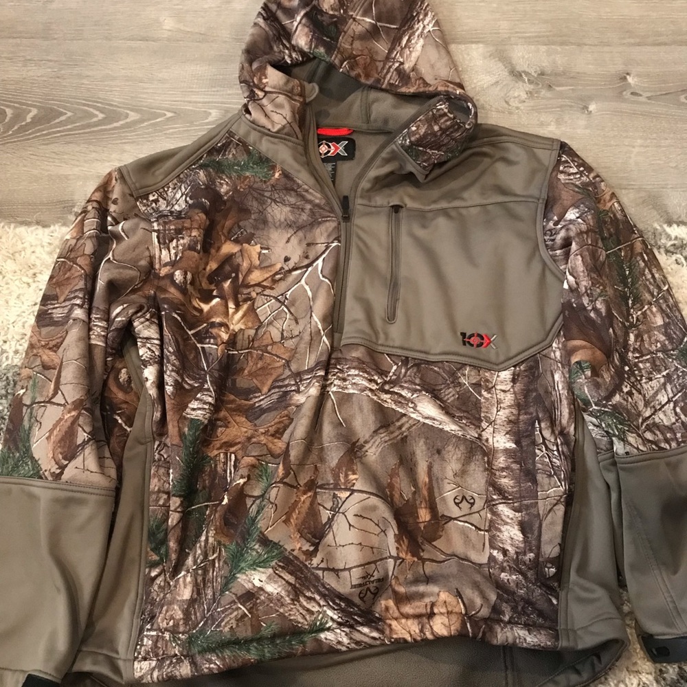 10X FLEECED LINED XL 3/4 ZIP